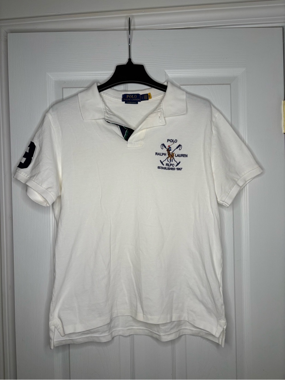 Boys Polo by Ralph Lauren White Polo Shirt - Classic Short Sleeve